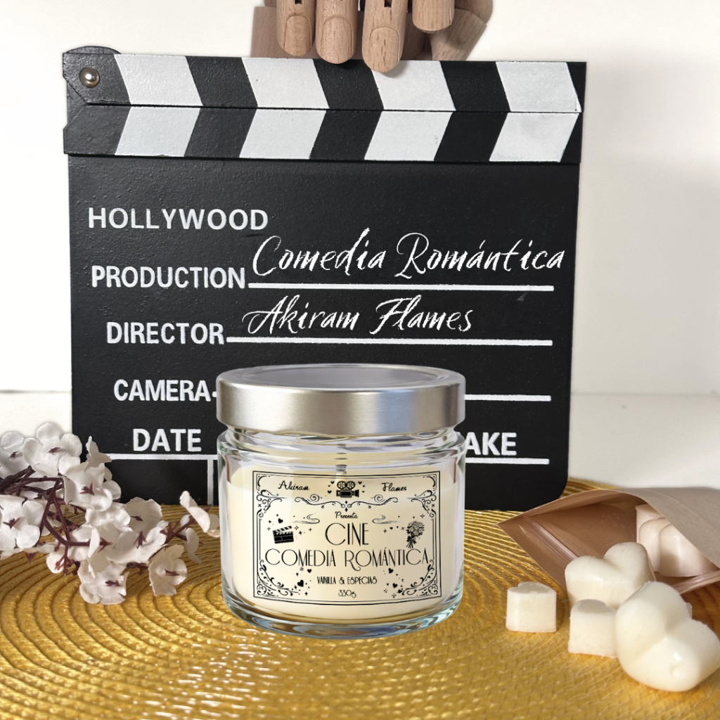 WAX COMEDIA ROMÁNTICA | Cera de soja con aroma especiado.