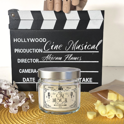WAX CINE MUSICAL | Cera de soja con aroma frutal.